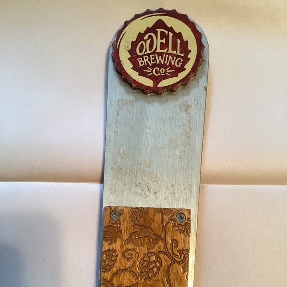Odell Brewing Co. … beer tap.  Missing the stickers!  CREATE YOUR OWN FUNNY ONES - Picture 1 of 2